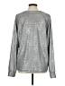Torrid Metallic Silver Long Sleeve T-Shirt Size Med Plus (00) - photo 2