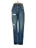 Boyish Hearts Blue Jeans Size 24 waist - photo 1