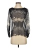 Ella Moss Black 3/4 Sleeve Blouse Size S - photo 1