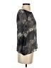 Ella Moss Black 3/4 Sleeve Blouse Size S - photo 4