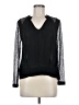 Leifsdottir Black Long Sleeve Blouse Size 6 (petite) - photo 1