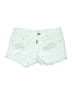 Rag & Bone/JEAN Stars Green Denim Shorts Size 25 waist - photo 1