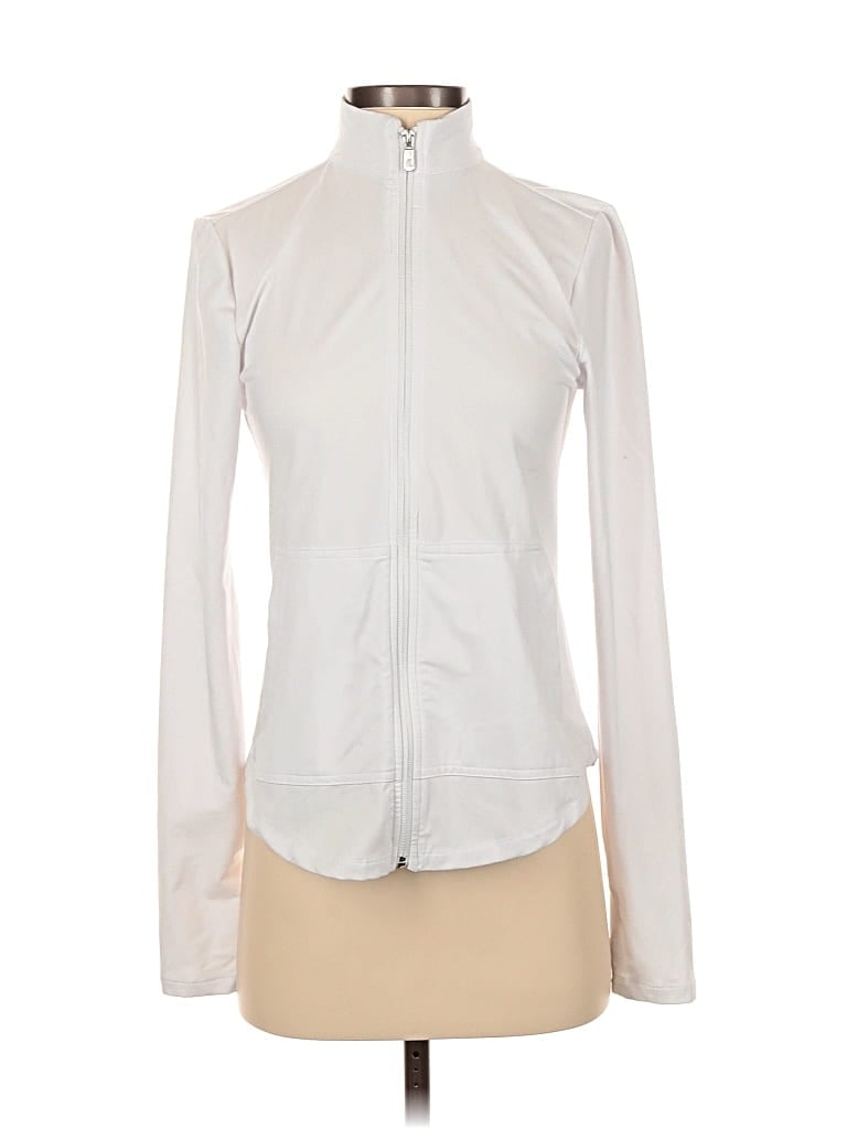 Pre-owned Kyodan Cardigan Sweater In White