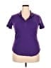 Assorted Brands Purple Short Sleeve Polo Size XXL - photo 1