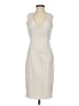 Bebe 100% Polyester Polka Dots Ivory Cocktail Dress Size 2 - photo 1