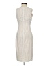 Bebe 100% Polyester Polka Dots Ivory Cocktail Dress Size 2 - photo 2