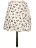 Zara 100% Polyester Floral Ivory Casual Skirt Size S - photo 1