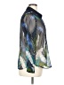 Liz Baker 100% Polyester Print Silver 3/4 Sleeve Blouse Size XL (petite) - photo 4