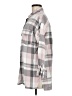 Pink Lily Plaid Pink 3/4 Sleeve Button-Down Shirt Size M - photo 5