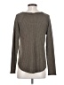 Sienna Sky Gray Long Sleeve Top Size S - photo 2