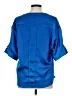 Derek Lam 100% Polyester Blue Short Sleeve Blouse Size M - photo 2