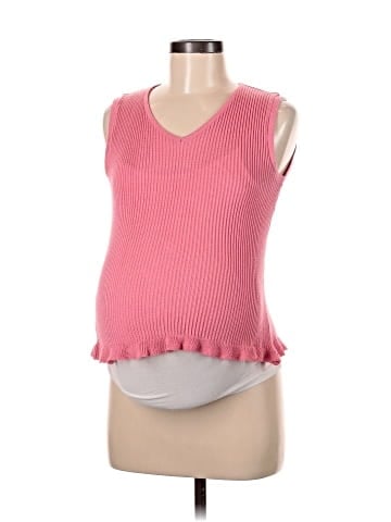 Nicol Caramel - Maternity Tank Top (view 1)