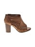 Torrid Brown Tan Heels Size 7 (wide) - photo 1