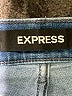 Express Solid Blue Jeans Size 6 - photo 7
