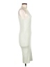 Express Solid Ivory Cocktail Dress Size M - photo 4