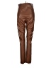 Zara Brown Faux Leather Pants Size M - photo 2