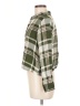 Lulus 100% Rayon Plaid Green Long Sleeve Blouse Size M - photo 5