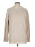 Ella Moss Solid Tan Pullover Sweater Size L - photo 1