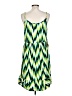 Wanderlux 100% Polyester Chevron-herringbone Green Casual Dress Size L - photo 2
