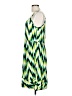 Wanderlux 100% Polyester Chevron-herringbone Green Casual Dress Size L - photo 5