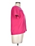 Maje 100% Polyester Pink Short Sleeve Blouse Size Lg (3) - photo 4