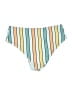 Shein Stripes Blue Swimsuit Bottoms Size L - photo 2