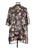 Kaileigh 100% Polyester Black Kimono Size S - photo 2