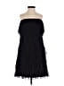 Ann Taylor 100% Polyester Black Cocktail Dress Size 0 - photo 1