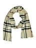 V.Fraas 100% Acrylic Plaid Ivory Tan Scarf One size - photo 1