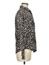 J.Crew Animal Print Brown Long Sleeve Button-Down Shirt Size 8 - photo 4
