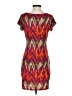 MICHAEL Michael Kors Chevron-herringbone Red Casual Dress Size S - photo 2