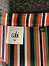 CAbi 100% Polyester Stripes Orange Long Sleeve Blouse Size M - photo 7