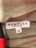 DemyLee 100% Wool Color Block Burgundy Cardigan Size XS - photo 4