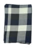 Plush Plaid Gray Blue Scarf One size - photo 2