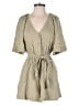 Express Solid Tan Romper Size XS - photo 1