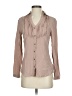 Express 100% Viscose Tan Long Sleeve Blouse Size XS - photo 1
