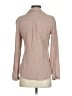 Express 100% Viscose Tan Long Sleeve Blouse Size XS - photo 2
