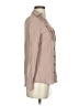 Express 100% Viscose Tan Long Sleeve Blouse Size XS - photo 4