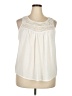Shein 100% Polyester Ivory Sleeveless Blouse Size 2X - photo 1