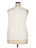 Shein 100% Polyester Ivory Sleeveless Blouse Size 2X - photo 2