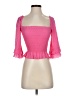 Rays for Days 100% Rayon Pink 3/4 Sleeve Blouse Size XS - photo 1
