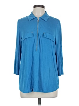 Calvin Klein 3/4 Sleeve Button Down Shirt
