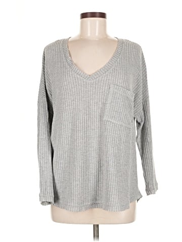 Aqua Pullover Sweater (view 1)