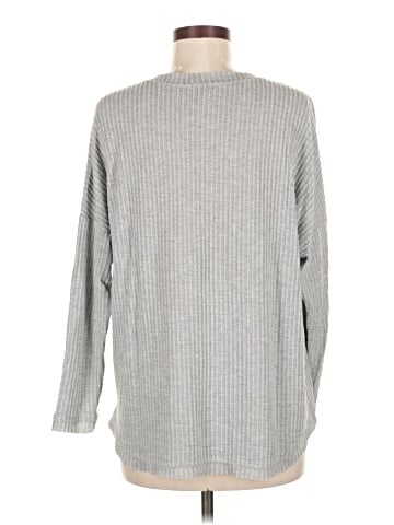 Aqua Pullover Sweater (view 2)