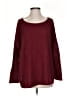 Piko 100% Acrylic Burgundy Pullover Sweater Size S - photo 2