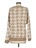 Princess Polly 100% Acrylic Houndstooth Tan Pullover Sweater Size XS - photo 2