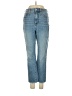 Madewell Hearts Blue Jeans Size 26 waist (petite) - photo 1