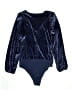 Torrid Blue Bodysuit Size 2X Plus (2) - photo 2