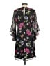 Calvin Klein Floral Black Cocktail Dress Size 2 - photo 2