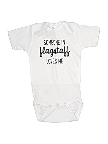 Laughing Giraffe Short Sleeve Onesie (view 1)